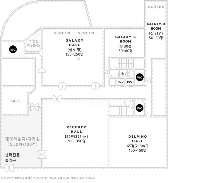 삼성COEX 평면도